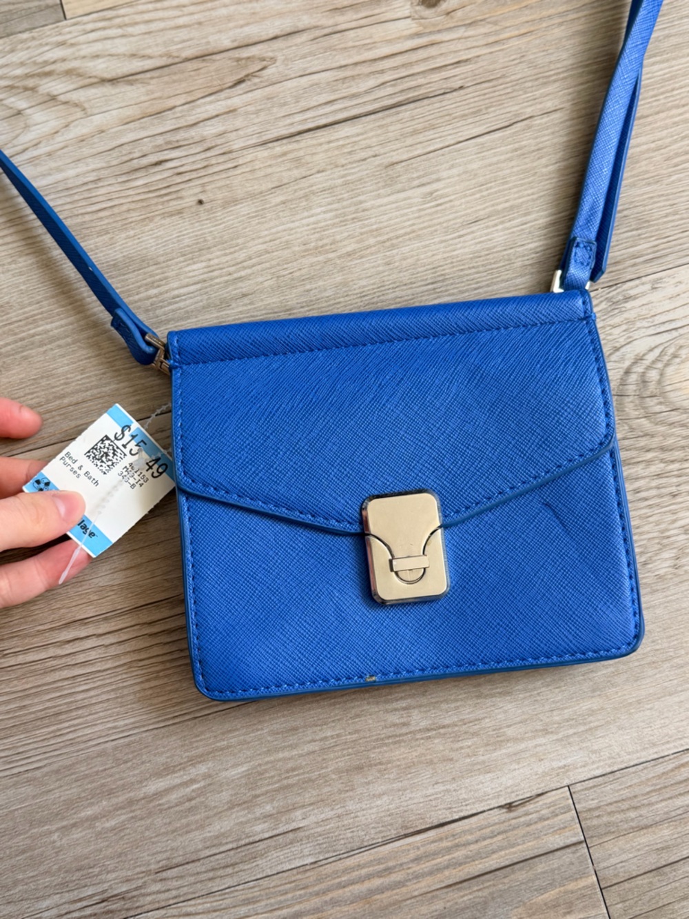 Women's Blue Crossbody Wallet - Unbranded